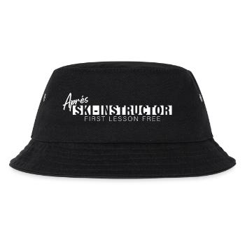 Après Ski Instructor – Motiv - Kinder Bucket Hat - Schwarz - Vorne