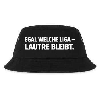 No matter which league - Lautre stays - Kids’ Bucket Hat - black - Front