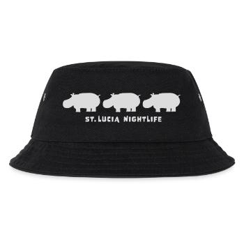 st.lucia_nightlife_2 - Kids’ Bucket Hat - black - Front
