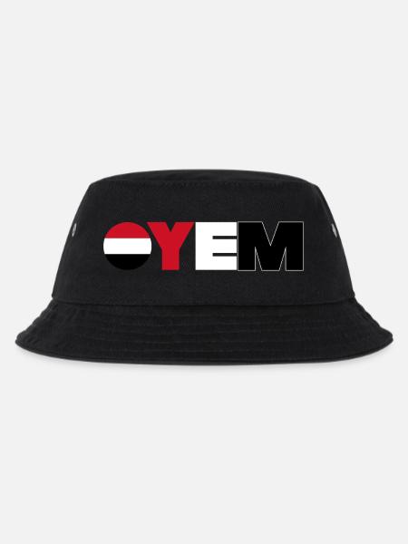 Yemen - Kids’ Bucket Hat - black