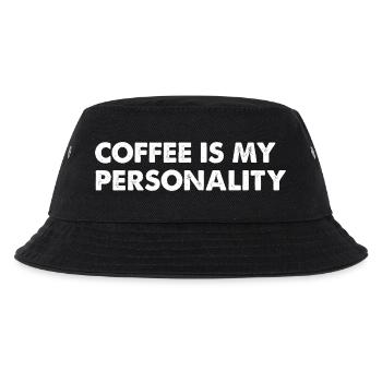 Le café, c’est ma personnalité - Bob Enfant - noir - Devant