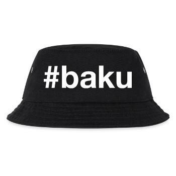 Baku Azerbaijan Aserbaidschan - Kids’ Bucket Hat - black - Front