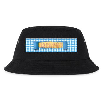 Jackpot Neuer Job Erfolg Geschenk Motivation - Kinder Bucket Hat - Schwarz - Vorne