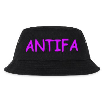 Antifa - lilac - Kids’ Bucket Hat - black - Front
