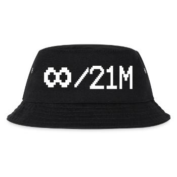 Crypto Investieren Bitcoin Trader Chart - Kinder Bucket Hat - Schwarz - Vorne
