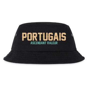 Portugais Ascendant Raleur T-Shirt Cadeau Humour - Bob Enfant - noir - Devant