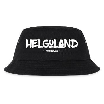 Helgoland - Nordsee - Insel - Lange Anna - Kinder Bucket Hat - Schwarz - Vorne