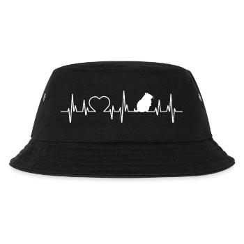 Hamster heartbeat - Kids’ Bucket Hat - black - Front
