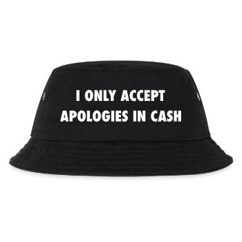 Lustiger Spruch Sarkasmus Humor - Kinder Bucket Hat - Schwarz - Vorne