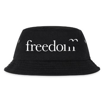 Freedom (dark) - Kids’ Bucket Hat - black - Front