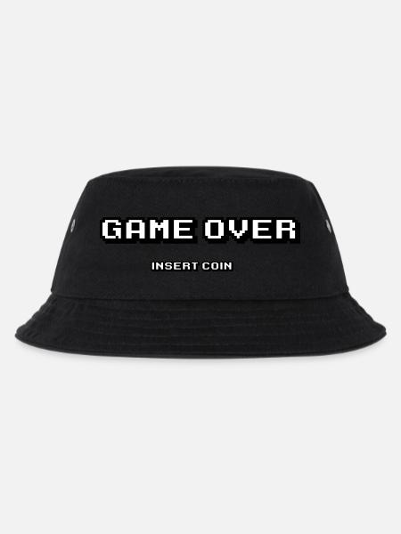 Game Over pièce d'insertion - Bob Enfant - noir