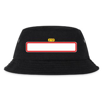 Blank billboard, I love my city - Kids’ Bucket Hat - black - Front