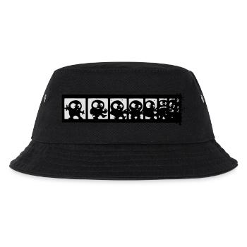 comics strip - Kids’ Bucket Hat - black - Front