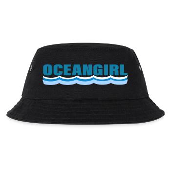 OCEANGIRL - Kinder Bucket Hat - Schwarz - Vorne