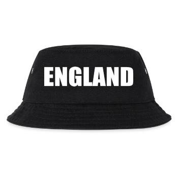 England - Kinder Bucket Hat - Schwarz - Vorne