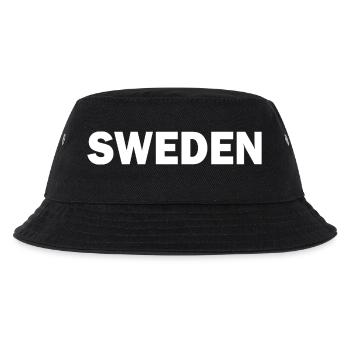 Sweden - Kids’ Bucket Hat - black - Front