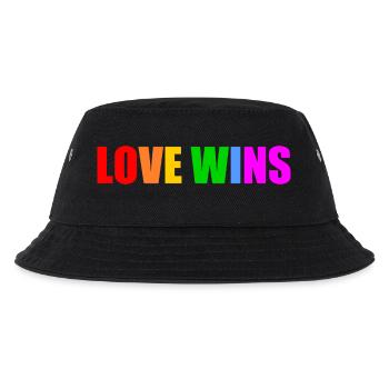 Love wins - Bob Enfant - noir - Devant