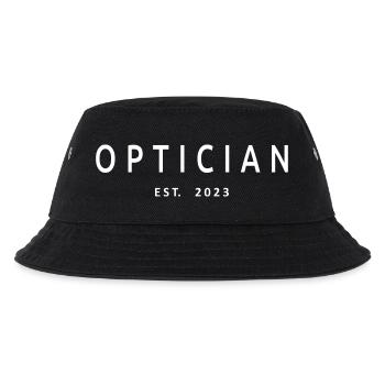 Optiker Est. 2023 Diplom-Optiker-Studentengeschenk - Kinder Bucket Hat - Schwarz - Vorne