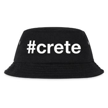 CRETE Hashtag - Kids’ Bucket Hat - black - Front