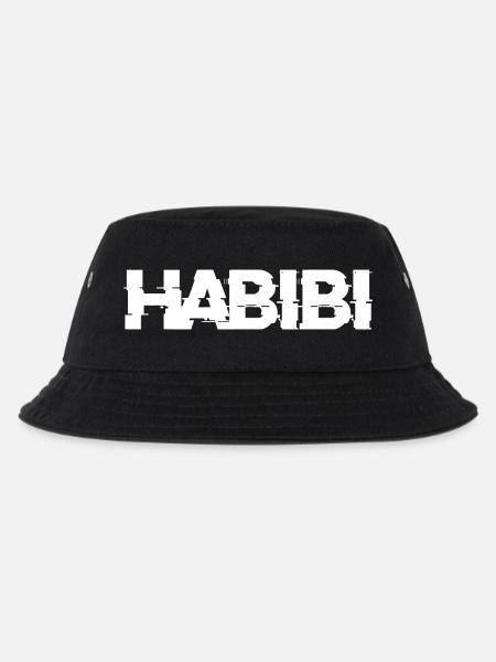 Lettrage Habibi - Bob Enfant - noir