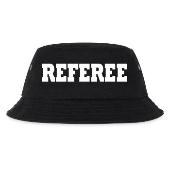 Referee - Kids’ Bucket Hat - black - Front