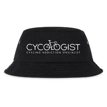 Cycologist. Cycling Addiction Specialist - Kids’ Bucket Hat - black - Front