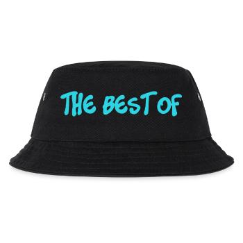 GELIEBTE. MEISTER. VIELEN DANK. DANKE, HERRIN. MEISTER - Kinder Bucket Hat - Schwarz - Vorne