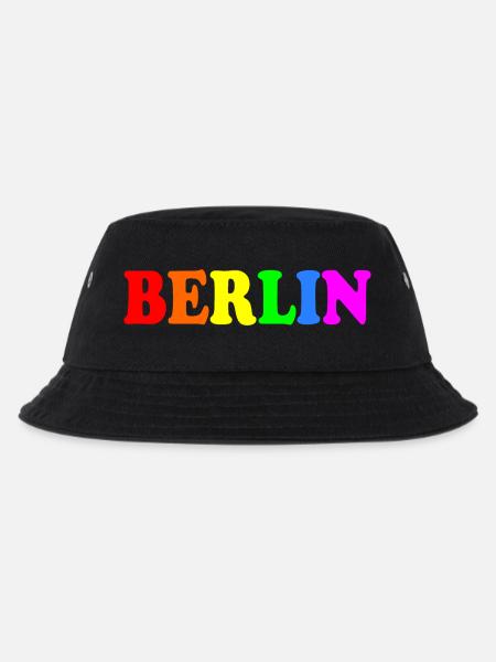Berlin - Bucket Hat til børn - sort