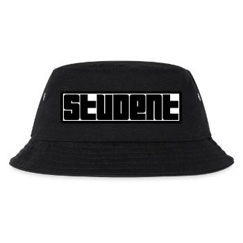 Student Logo - Kids’ Bucket Hat - black - Front