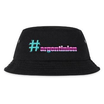 Argentina Argentinien - Kinder Bucket Hat - Schwarz - Vorne