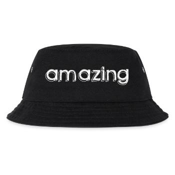 amazing - Kids’ Bucket Hat - black - Front