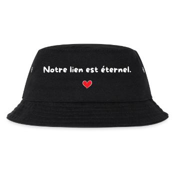 Our bond is eternal - gift idea for couples - Kids’ Bucket Hat - black - Front