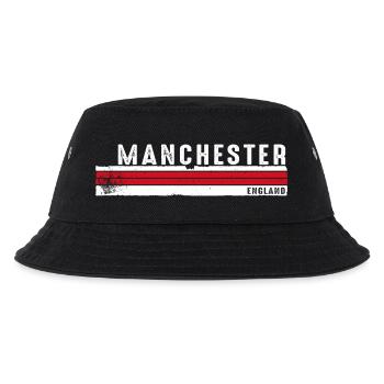 Manchester - England Kulturerbe - Kinder Bucket Hat - Schwarz - Vorne
