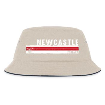 Newcastle - England's Historic Legacy - Kids’ Bucket Hat - ecru/navy - Front