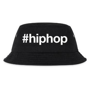 HIP HOP Hashtag Blanc - Bob Enfant - noir - Devant