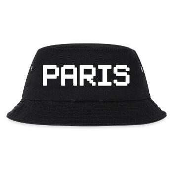 PARIS - Kids’ Bucket Hat - black - Front