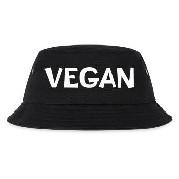 Vegan - Kids’ Bucket Hat - black - Front
