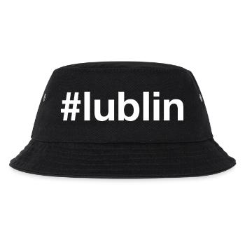 Lublin Polska Polen - Kinder Bucket Hat - Schwarz - Vorne