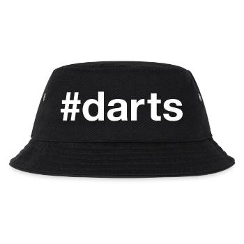 Darts Dart Hashtag - Kids’ Bucket Hat - black - Front