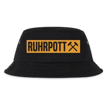 Ruhrpott - Ruhr Pott - Zeche - Zollverein - NRW - Kids’ Bucket Hat - black - Front