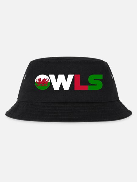 Wales - Kids’ Bucket Hat - black