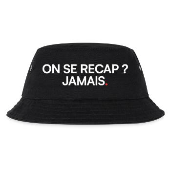 Wir fassen das humorvolle Treffen nie zusammen - Kinder Bucket Hat - Schwarz - Vorne