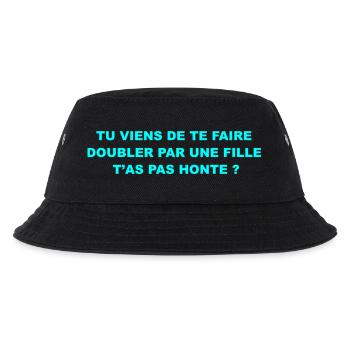 Autocollant Punchline Voiture - Bob Enfant - noir - Devant