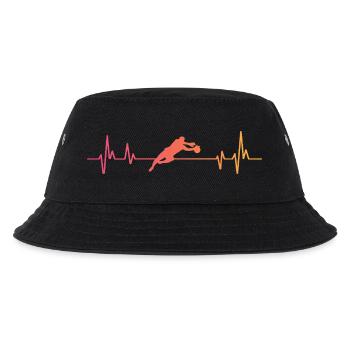 Fußball-Torwart Sunset Torwart - Kinder Bucket Hat - Schwarz - Vorne