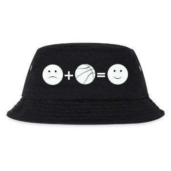 Basketball Love - Kinder Bucket Hat - Schwarz - Vorne