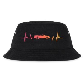 Sunset Cabriolet Cabriolet - Kinder Bucket Hat - Schwarz - Vorne