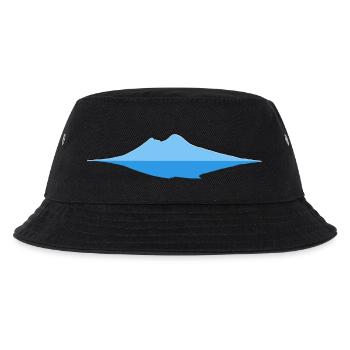 Neapel, Vesuv - Kinder Bucket Hat - Schwarz - Vorne