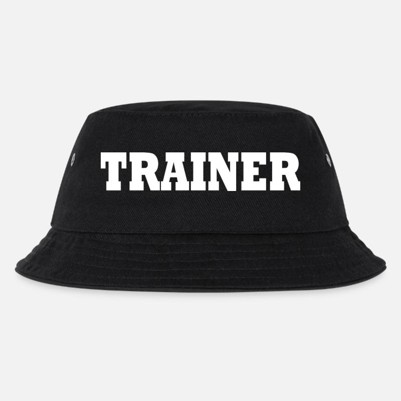 Trainer - Kinder Bucket Hat - Schwarz