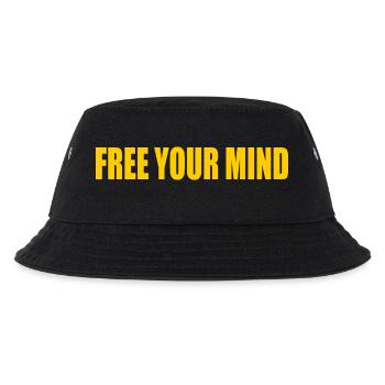 Free your mind - Kids’ Bucket Hat - black - Front