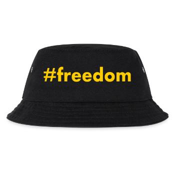FREEDOM - Kids’ Bucket Hat - black - Front